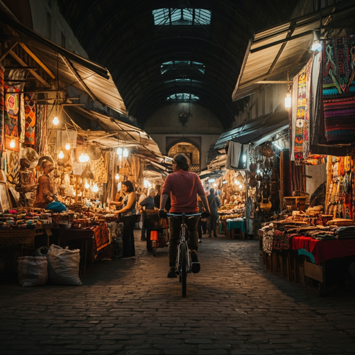 Evening Market Bustle