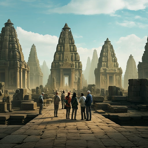 Lost in Time: Exploring a Mystical Temple Complex