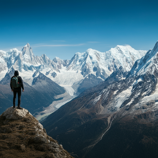 A Hiker’s Perspective: Finding Serenity Amidst Majestic Peaks