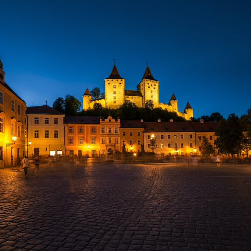 Enchanted Evening in a European City