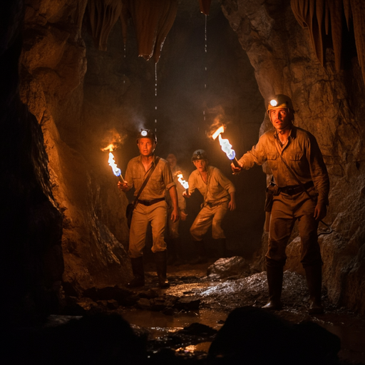 Lost in the Darkness: Explorers Brave a Mysterious Cave