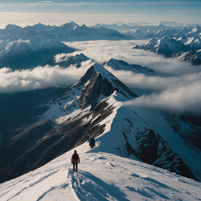 Conquering the Clouds: A Breathtaking Hike Above the World