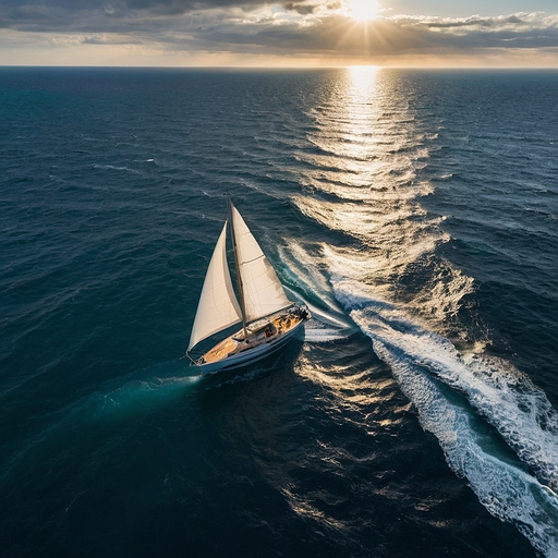 Sailing into Serenity: A Sun-Kissed Journey on the Open Sea