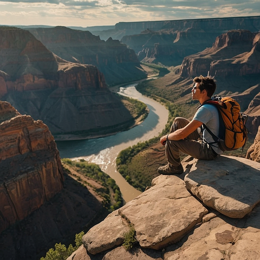 Contemplating the Canyon’s Majesty