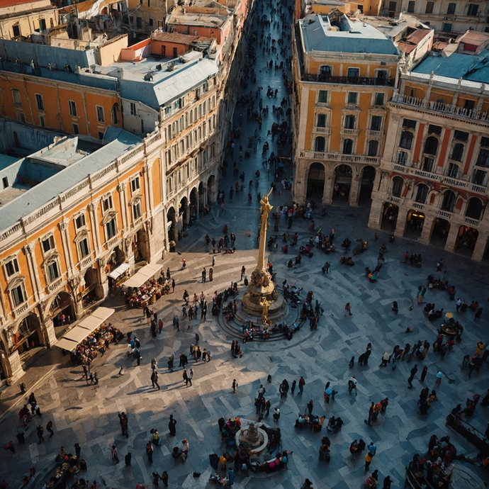 A City That Never Sleeps: A Bird’s Eye View of Urban Life