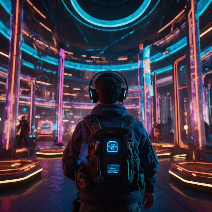 Lost in the Neon Labyrinth