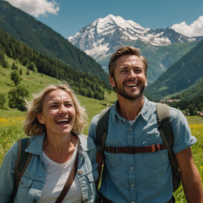 Adventure Awaits: Couple Finds Joy in the Mountains