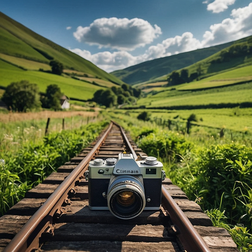 A Vintage Camera Awaits the Journey