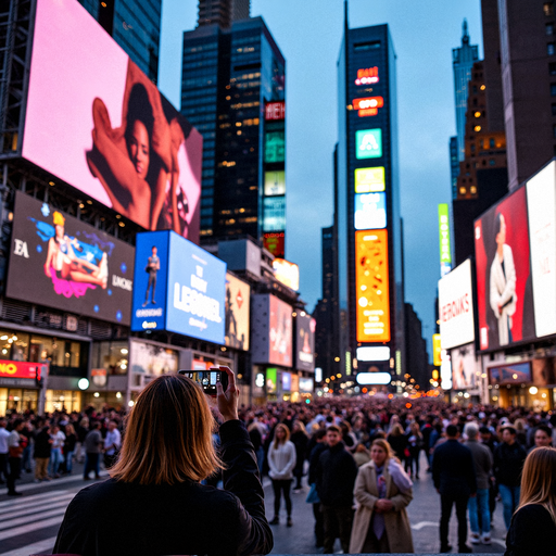 Capturing the Energy of Times Square