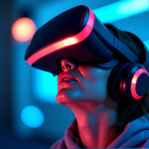 Lost in the Digital Realm: A Woman’s Journey into Virtual Reality