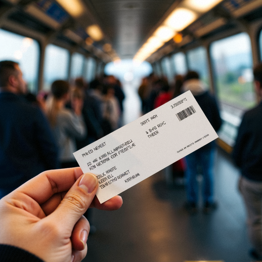 The Ticket: A Moment of Focus in a Blurred World