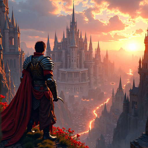 A Lone Warrior, A City of Dreams: Witness the Epic Sunset