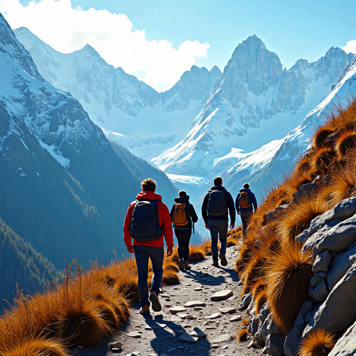 Hike Through Majestic Mountains: A Serene Adventure