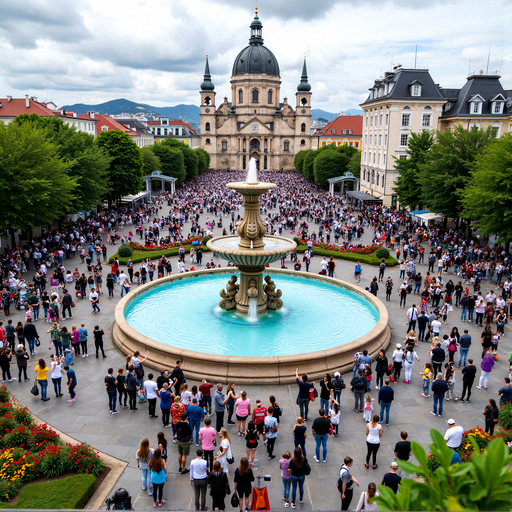 A Sea of Faces: Celebration in the City Square