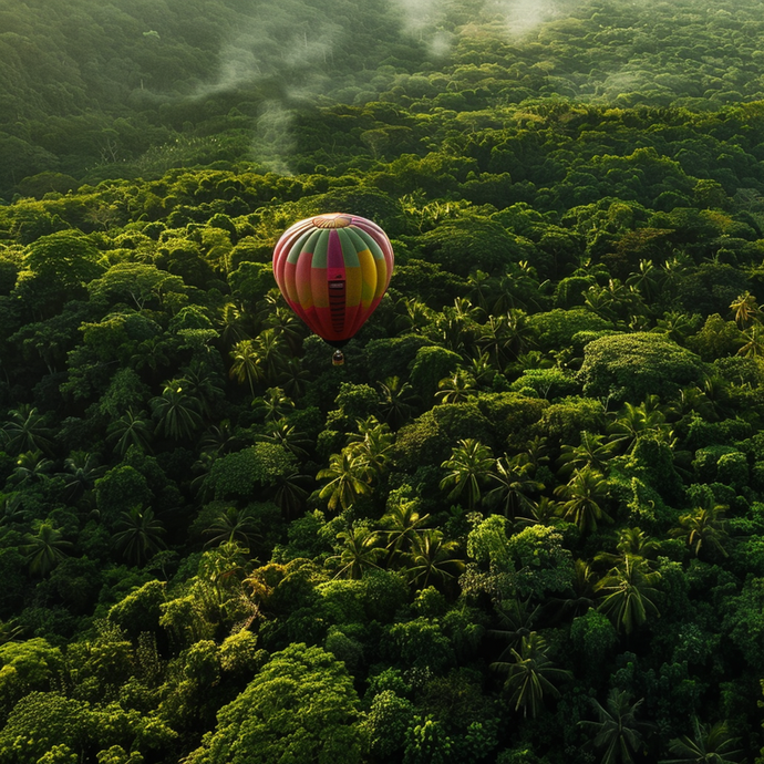 A Tiny Balloon, A Vast Jungle: Finding Serenity in the Canopy