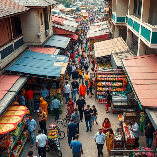 A Buzzing Marketplace in the Heart of the Middle East