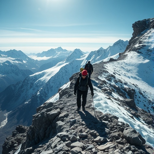 Conquering the Summit: Climbers Brave the Majestic Peaks