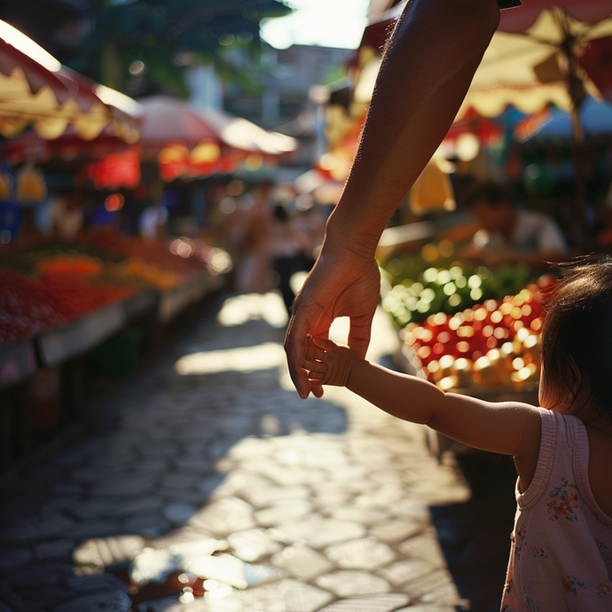 A Father’s Hand, A Daughter’s Trust: Capturing the Essence of a Shared Journey