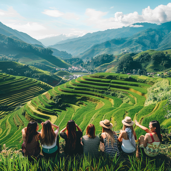 Finding Serenity Amidst the Rice Terraces