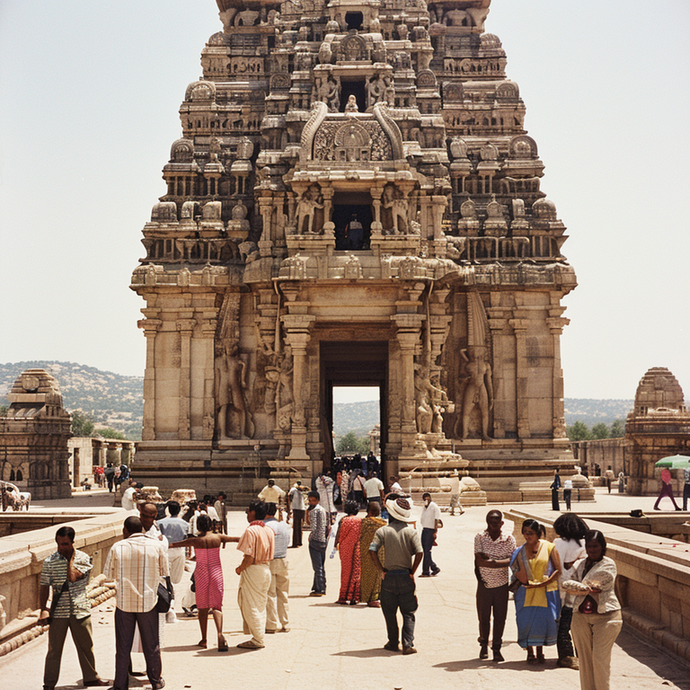 The Timeless Majesty of an Indian Temple