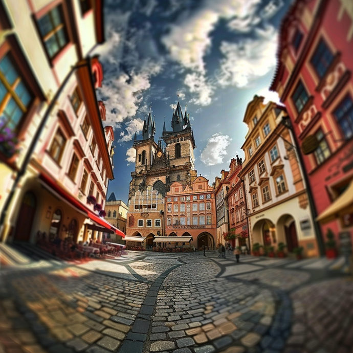 Prague’s Cobblestone Heart: A Grand View of History and Life