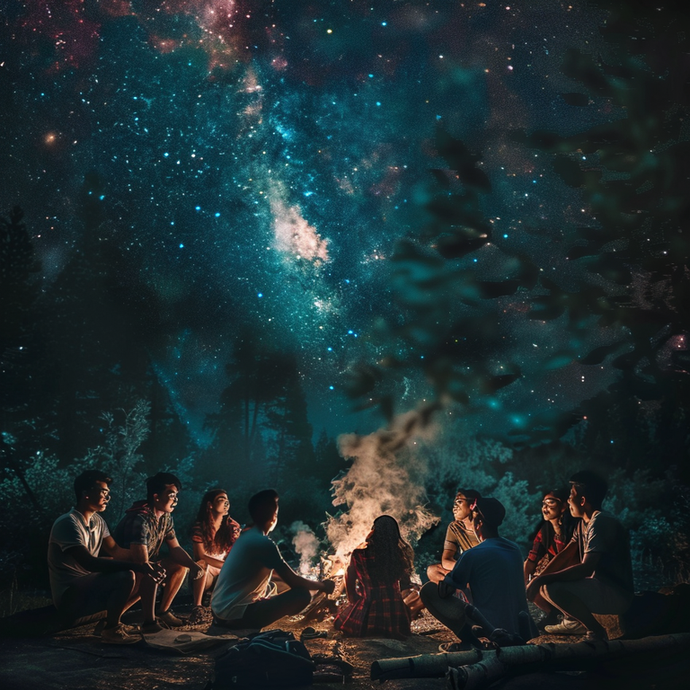 Starry Night Gatherings: Friends, Fire, and Wonder