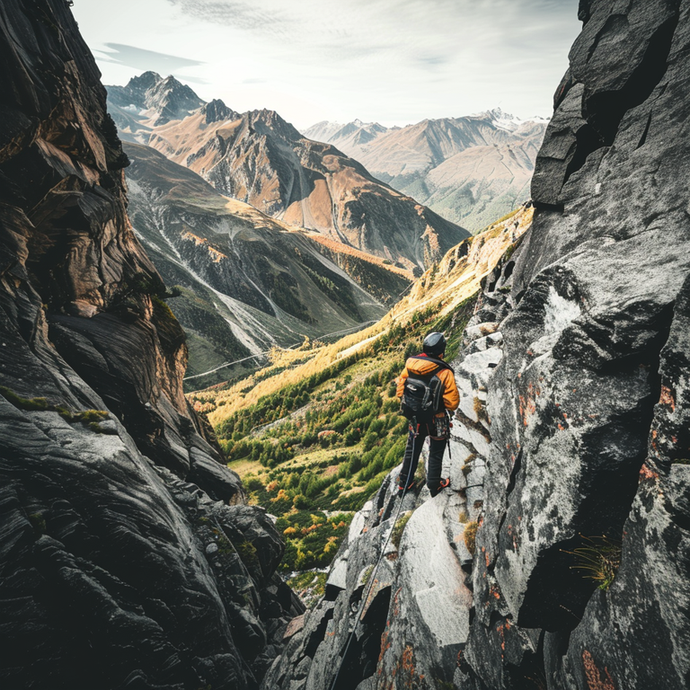 Precarious Beauty: A Hiker’s Moment of Awe