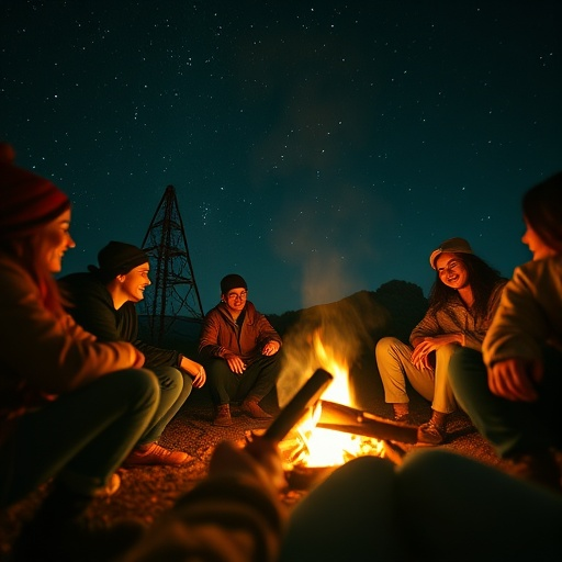 Campfire Nights: Warmth, Friendship, and a Sky Full of Stars