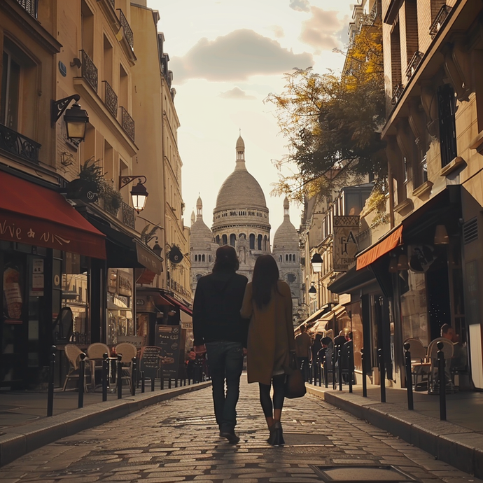 Parisian Romance: A Steadicam Journey Through Time