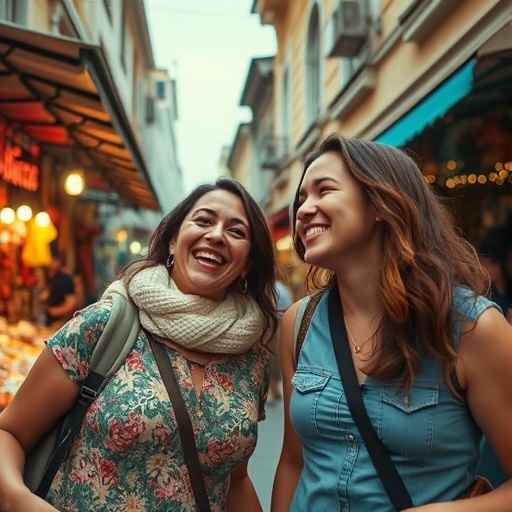 Laughter and Lanterns: A Night Market Moment