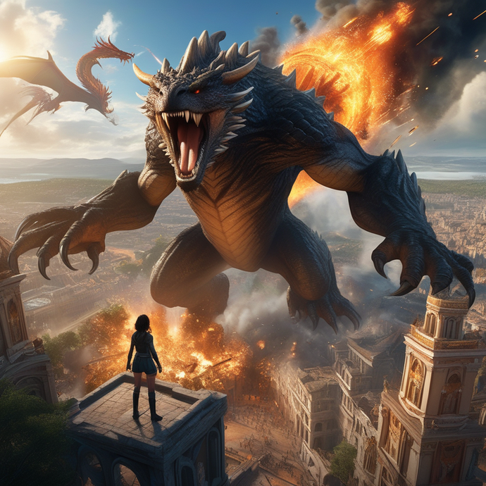 Dragon’s Fury Engulfs City in Chaos