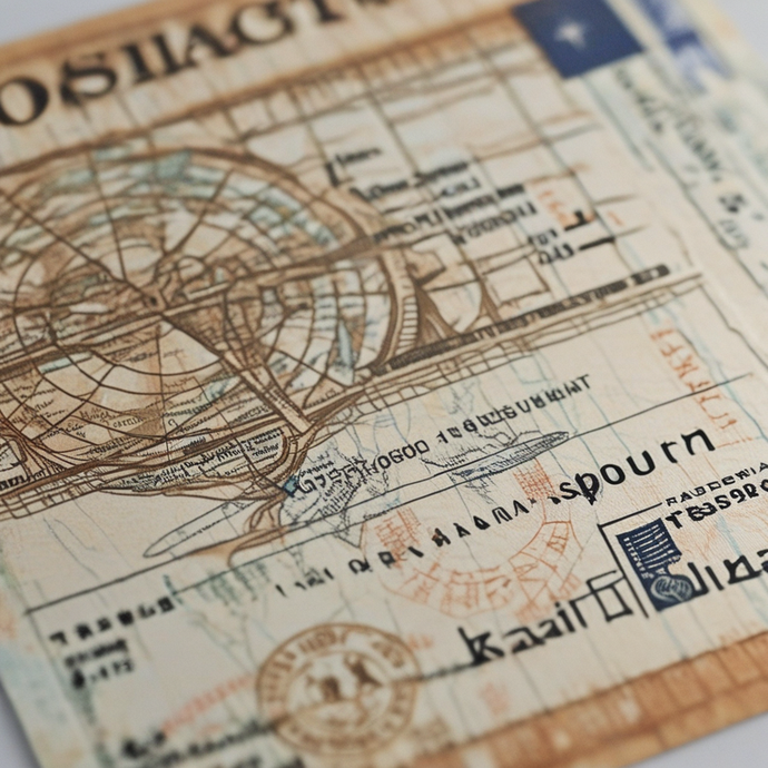 A Journey Through Time: A Vintage Passport’s Tale