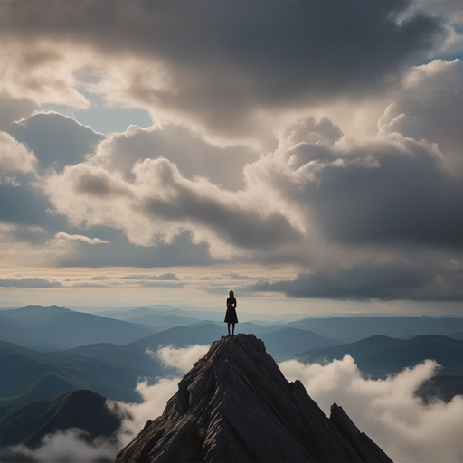 Solitude Amidst the Clouds