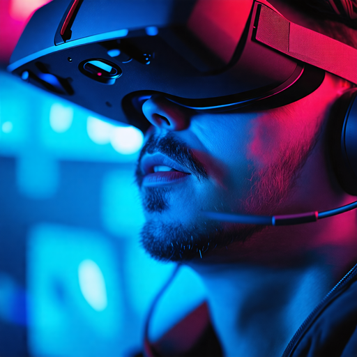 Lost in the Digital Realm: A Cyberpunk Vision of Immersive Reality