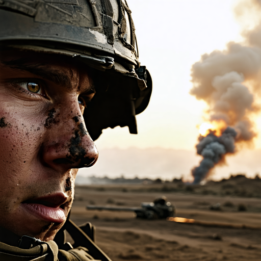 In the Eye of the Storm: A Soldier’s Grit in the Face of War