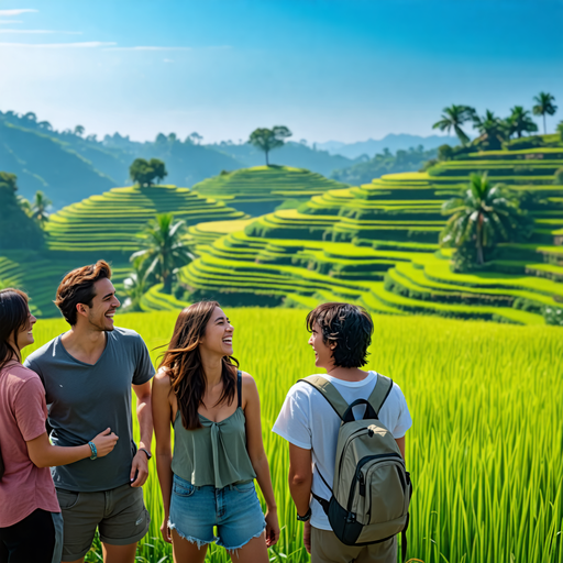 Laughter Echoes Through the Rice Paddies