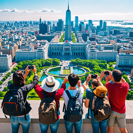 Capturing the City That Never Sleeps: Tourists Embrace the View from Above