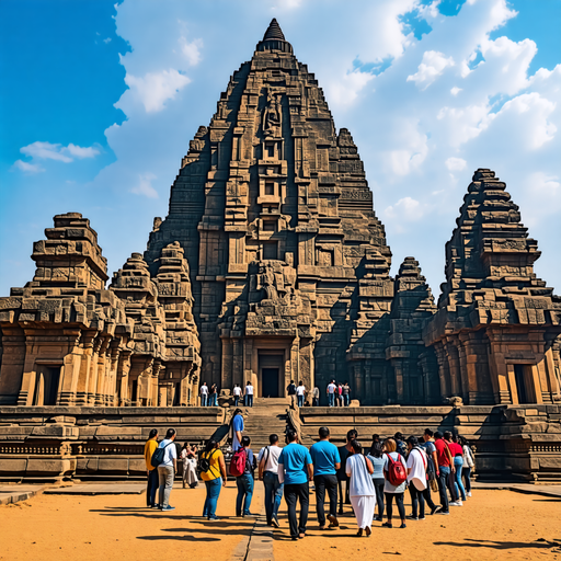 Ancient Temple Beckons Tourists with Mystical Aura