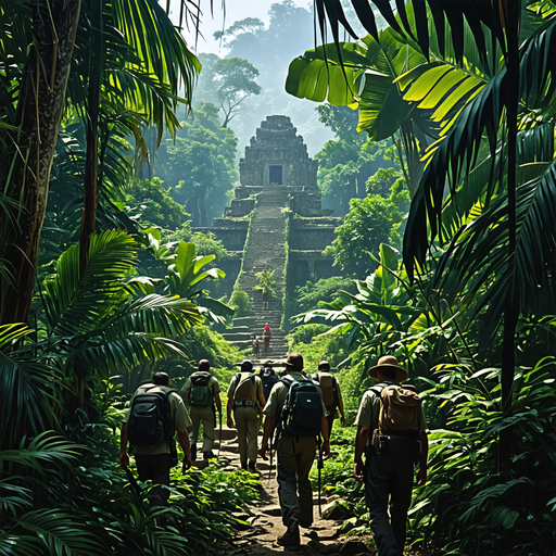 Lost in the Jungle: A Mystical Journey to an Ancient Temple