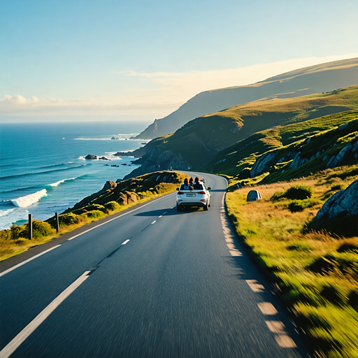 Coastal Escape: Freedom on the Open Road