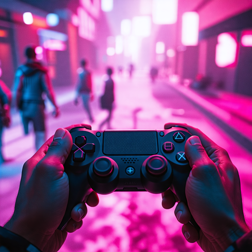 Lost in the Neon: A Controller’s Dreamy Escape