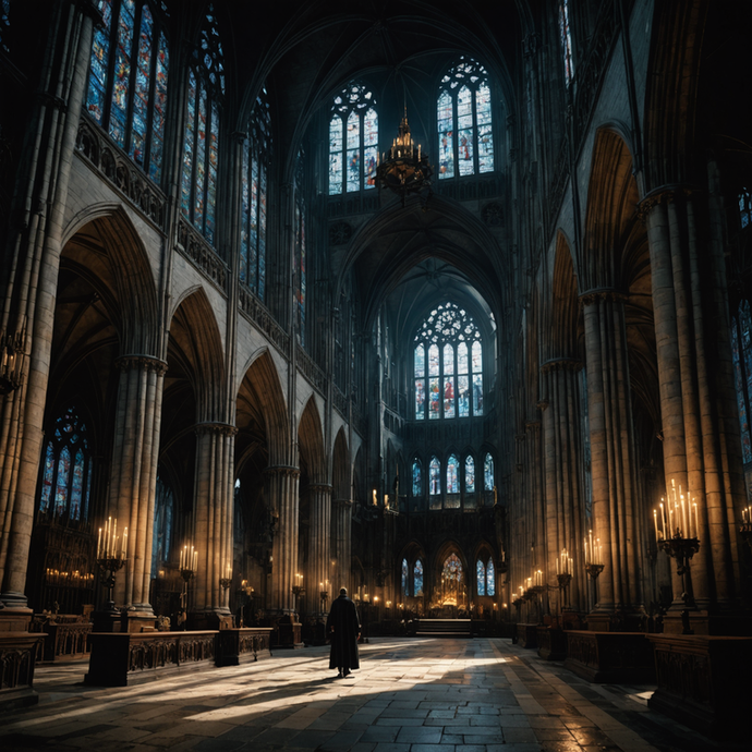 Solitude in the Cathedral’s Embrace