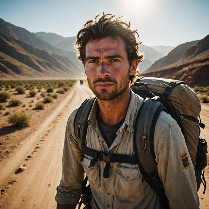 Lost in the Desert: A Man’s Solitary Journey