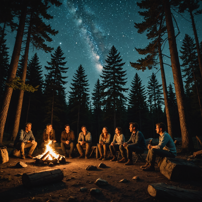 Under a Starry Sky, Friendship Glows