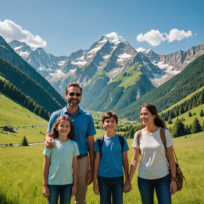 Family Adventure in the Majestic Mountains