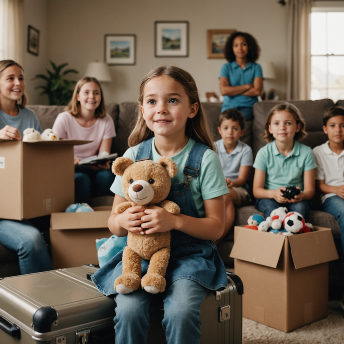 A Moment of Hope Amidst the Boxes