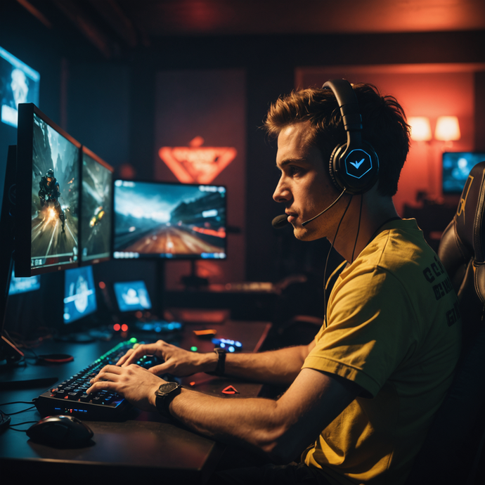 Lost in the Game: The Intensity of a Gamer’s Focus