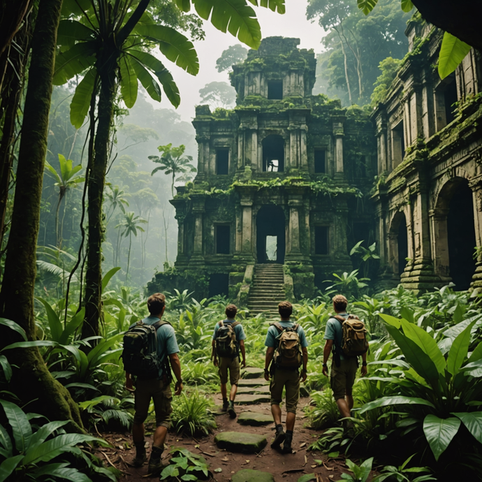 Lost in the Jungle: A Temple Beckons