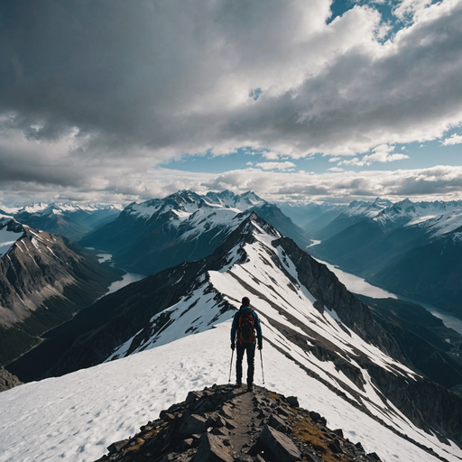 Solitude on the Summit: A Hiker’s Moment of Awe