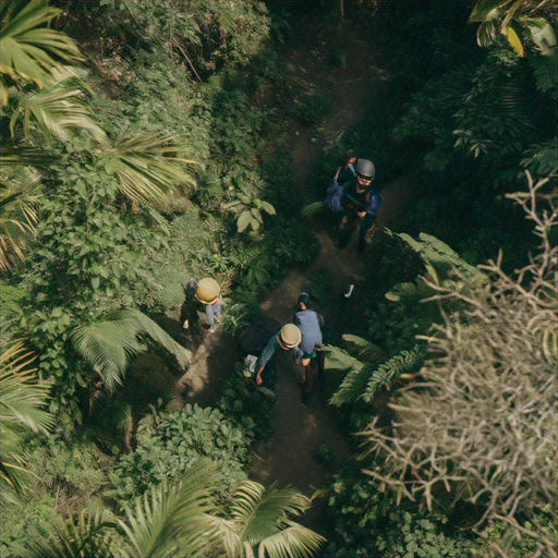 Lost in the Jungle: A Mysterious Path Beckons